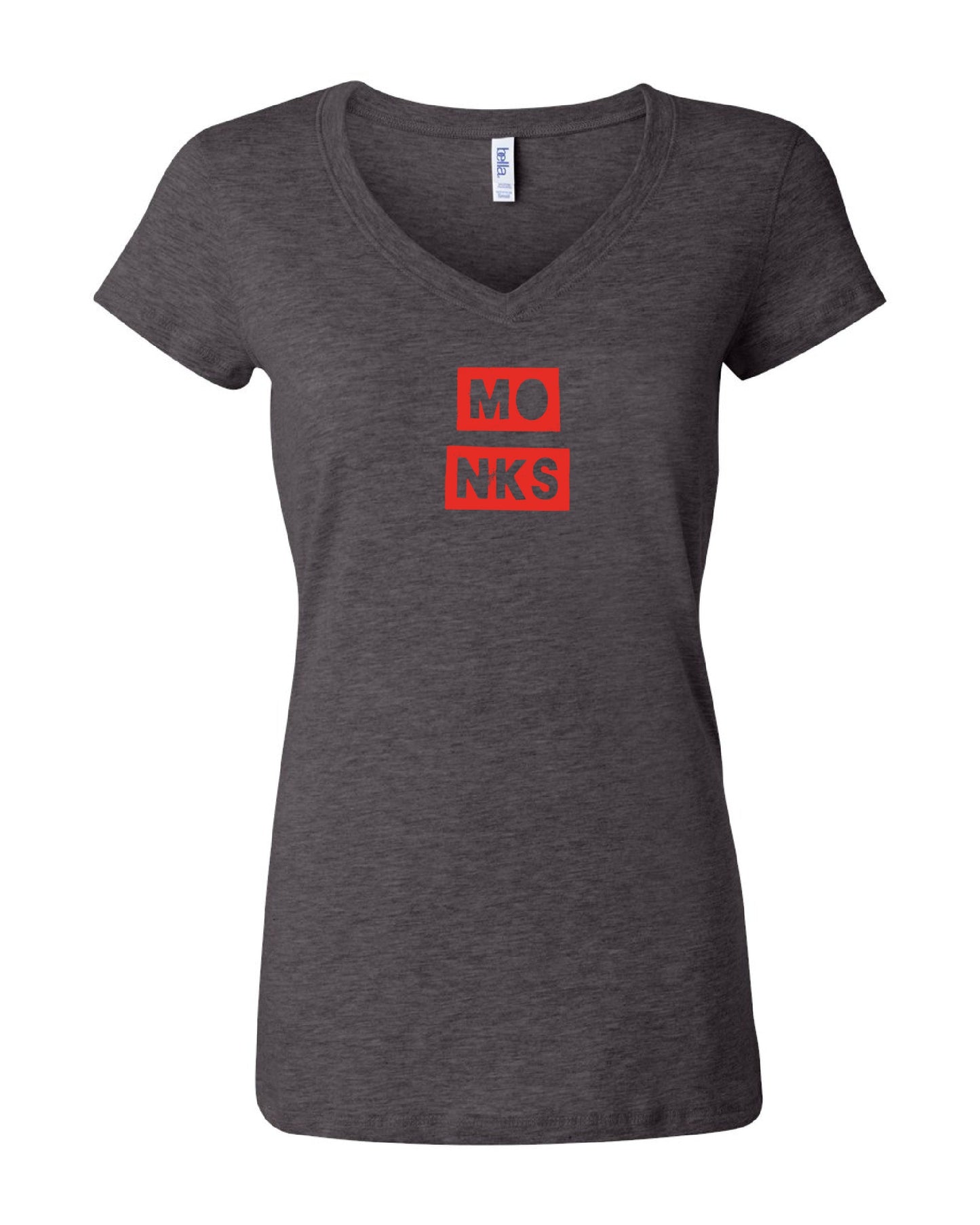 Monks T-Shirt - Women's V-Neck Cut